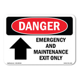 Emergency And Maintenance Exit