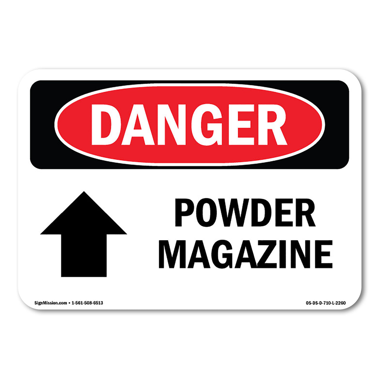 Powder Magazine [Up Arrow]