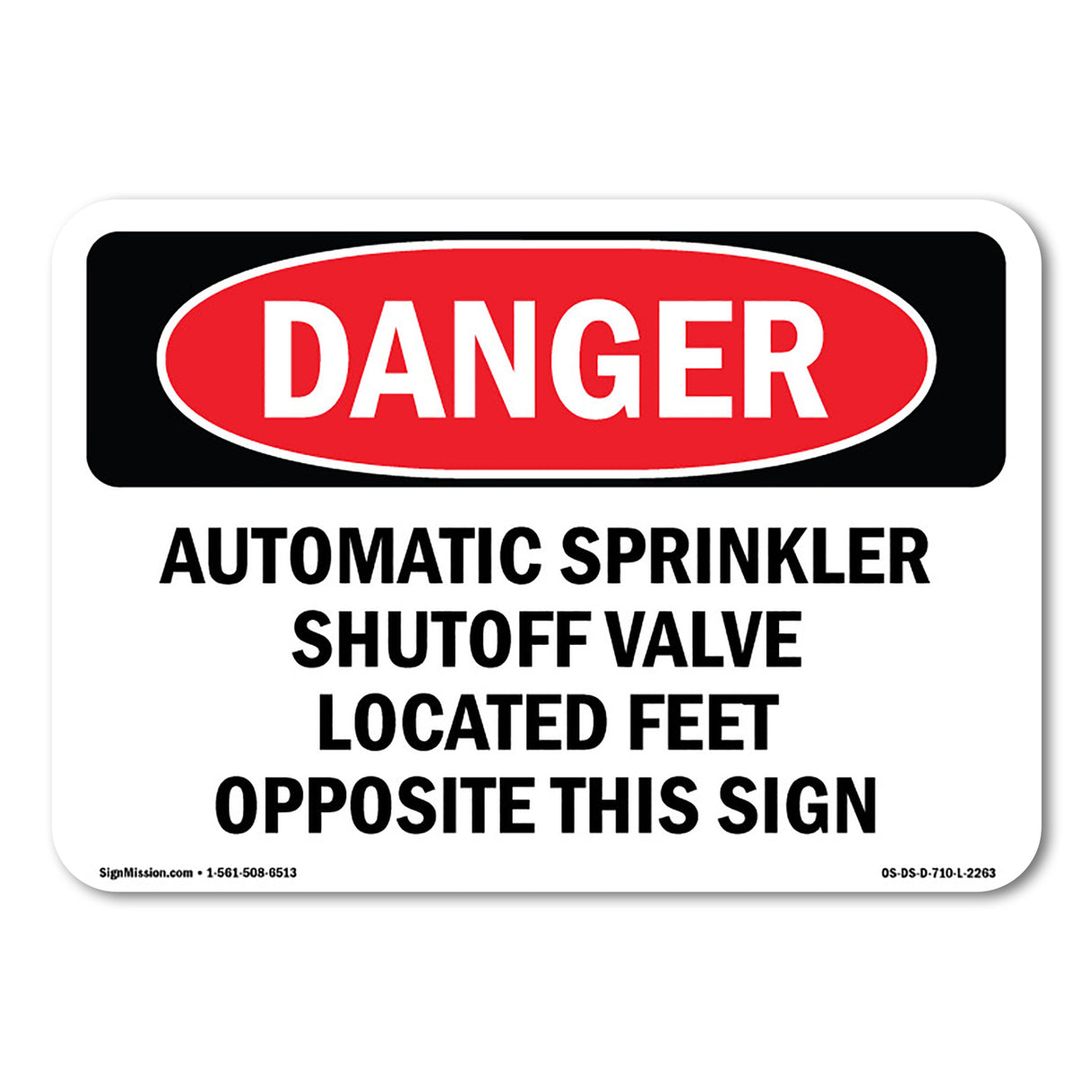 Automatic Sprinkler Shutoff Valve Located