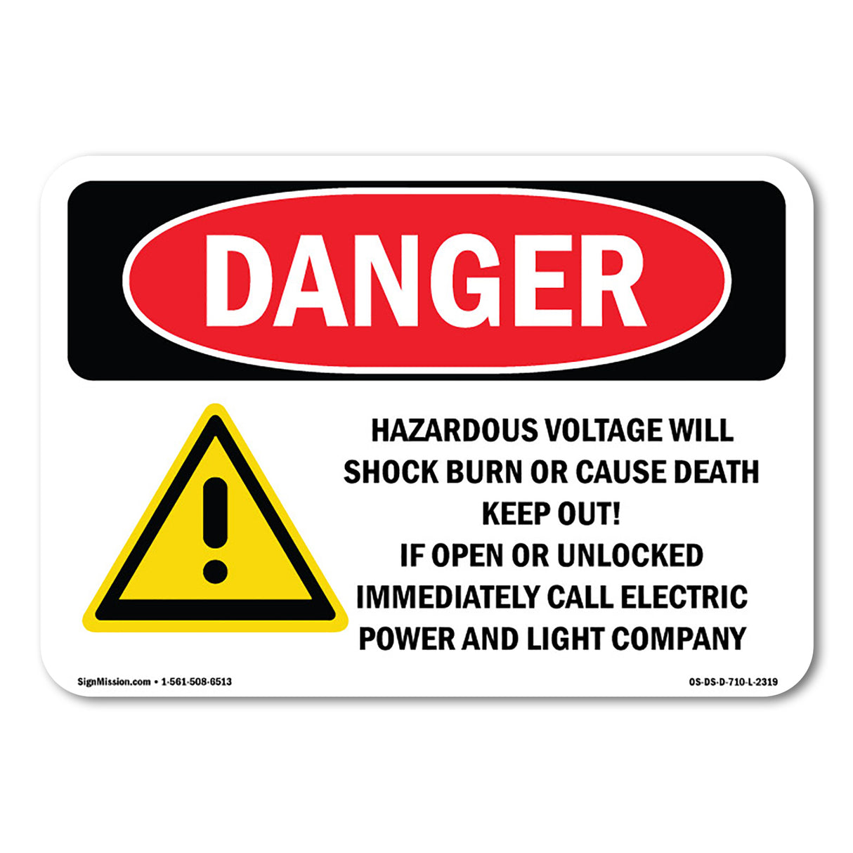 Hazardous Voltage Will Shock