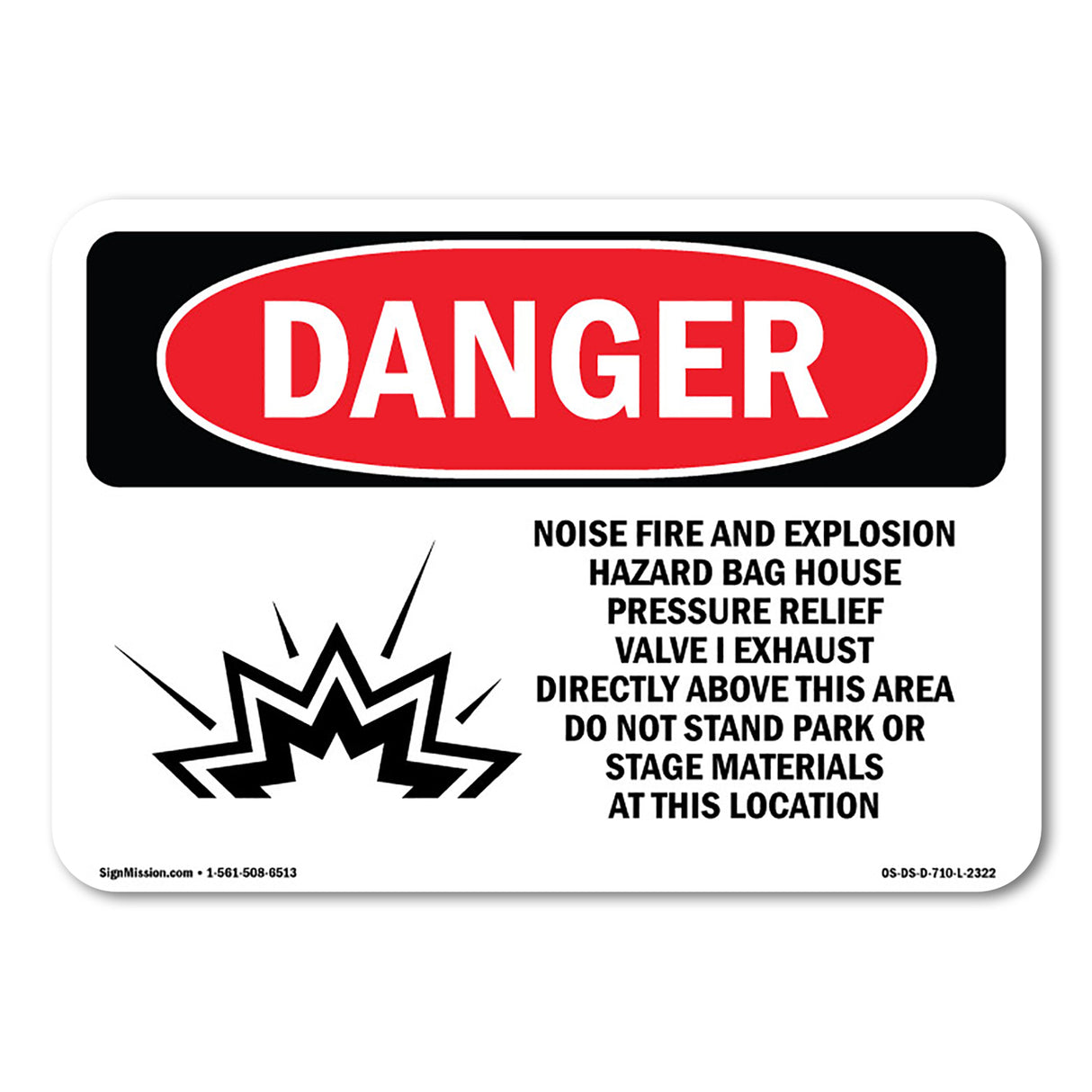 Noise Fire And Explosion Hazard