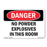 No Powder Explosives In This Room