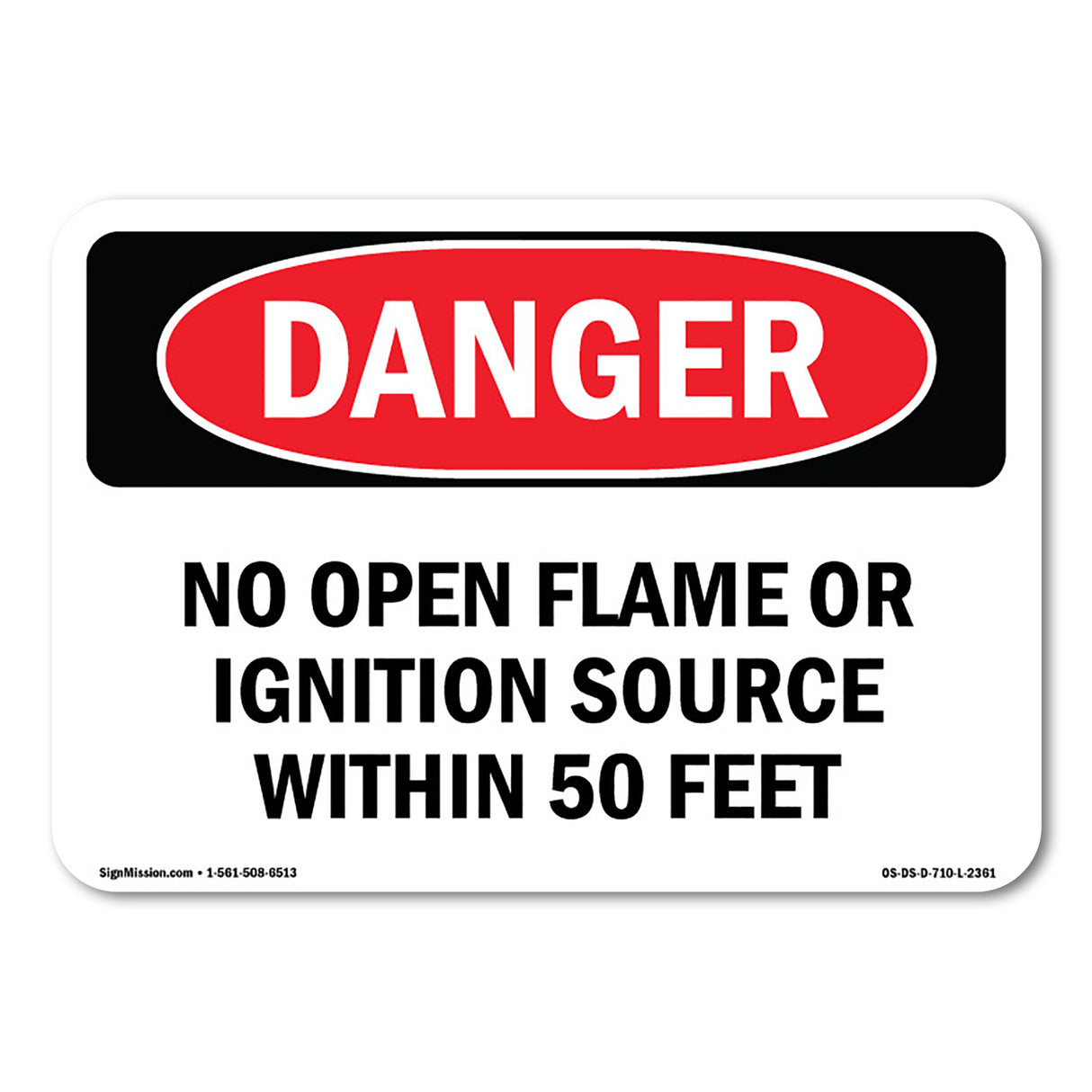 No Open Flame Or Ignition Source Within 50 Feet