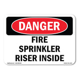 Fire Sprinkler Riser Inside