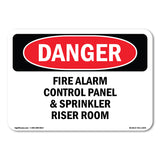 Fire Alarm Control Panel And Sprinkler Riser Room