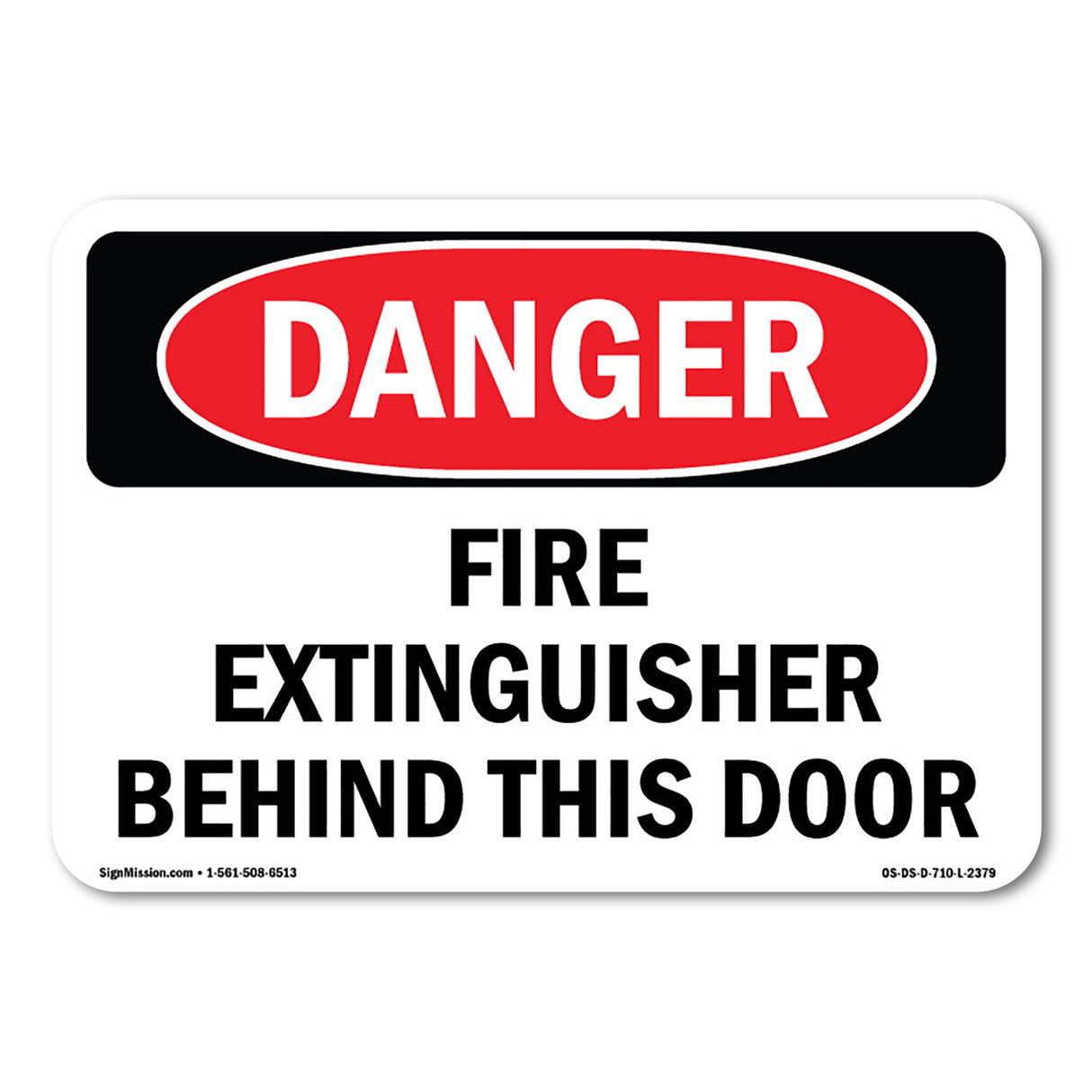 Fire Extinguisher Behind This Door