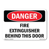 Fire Extinguisher Behind This Door