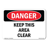 Keep This Area Clear