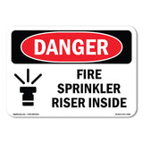 Fire Sprinkler Riser Inside