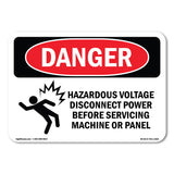 Hazardous Voltage Disconnect