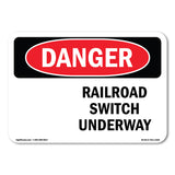Railroad Switch Underway