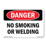 No Smoking Or Welding