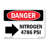 Nitrogen 4786 PSI [With Right Arrow]