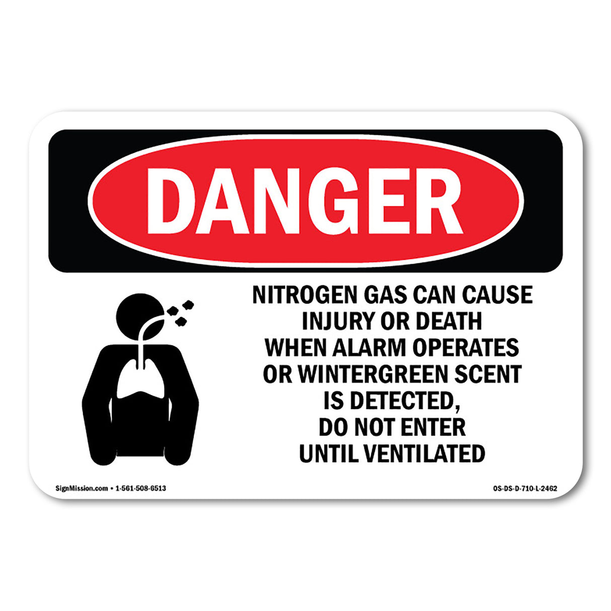 Nitrogen Gas Can Cause Injury