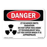 CT Scanner Emits Radiation Do