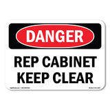 Rep Cabinet Keep Clear