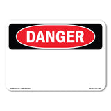Danger Blank Write-On