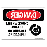 Chock Wheels Before Loading Or Unloading