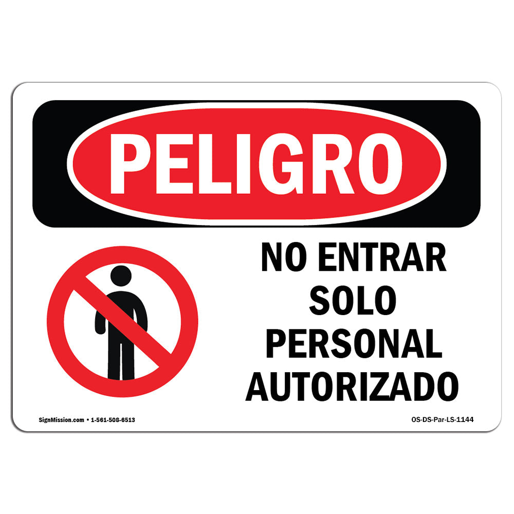 Do Not Enter Authorized Personnel Only