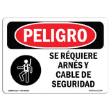 Safety Harness And Lifeline Required