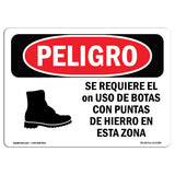 Steel Toe Shoes Required In This Area