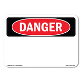 Danger Blank Write-On