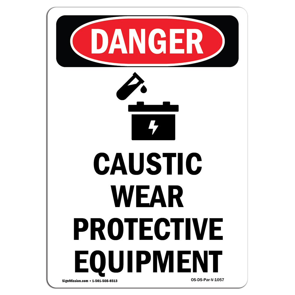 Caustic Wear Protective Equipment