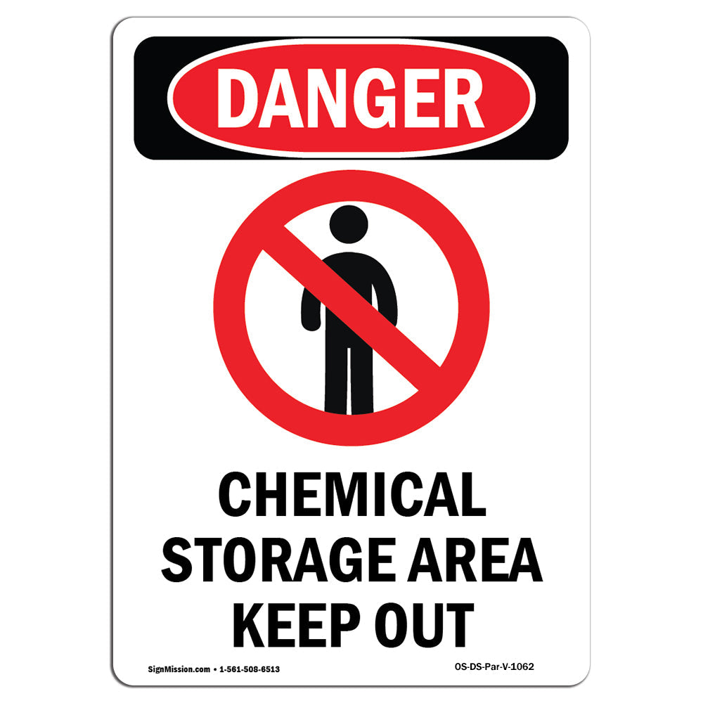 Chemical Storage Area Keep Out