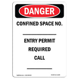 Confined Space Permit Required