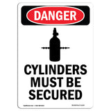 Cylinders Must Be Secured