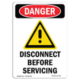 Disconnect Before Servicing