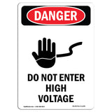 Do Not Enter High Voltage
