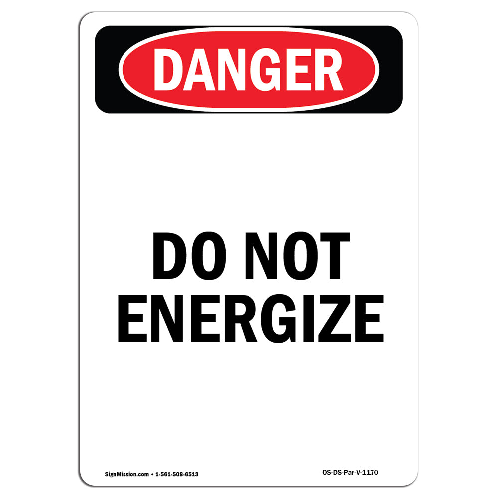 Do Not Energize