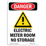 Electric Meter Room No Storage