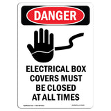 Electrical Box Covers Must Be Closed