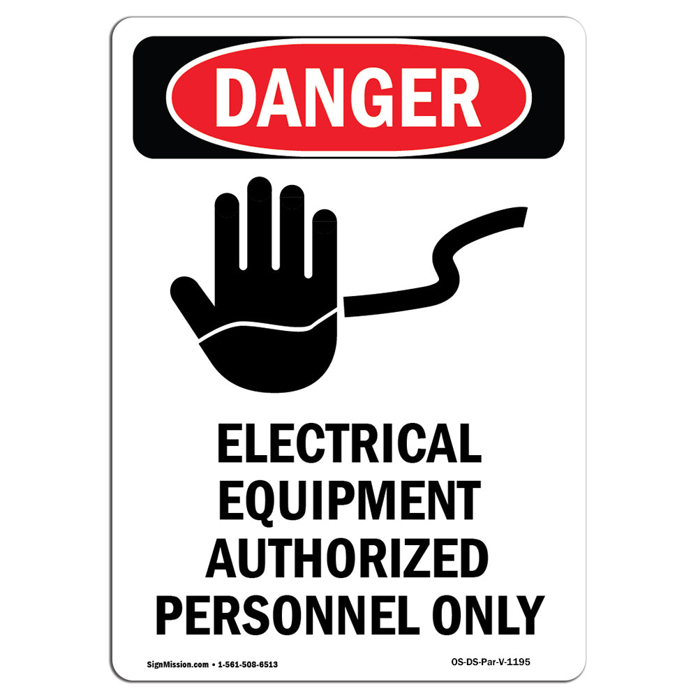Electrical Equipment Authorized Personnel
