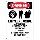 Ethylene Oxide Authorized Personnel Only