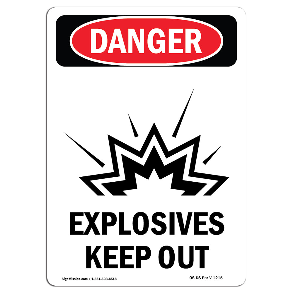 Explosives Keep Out