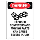 Exposed Conveyors And Moving Parts
