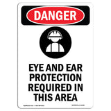 Eye And Ear Protection Required In This Area