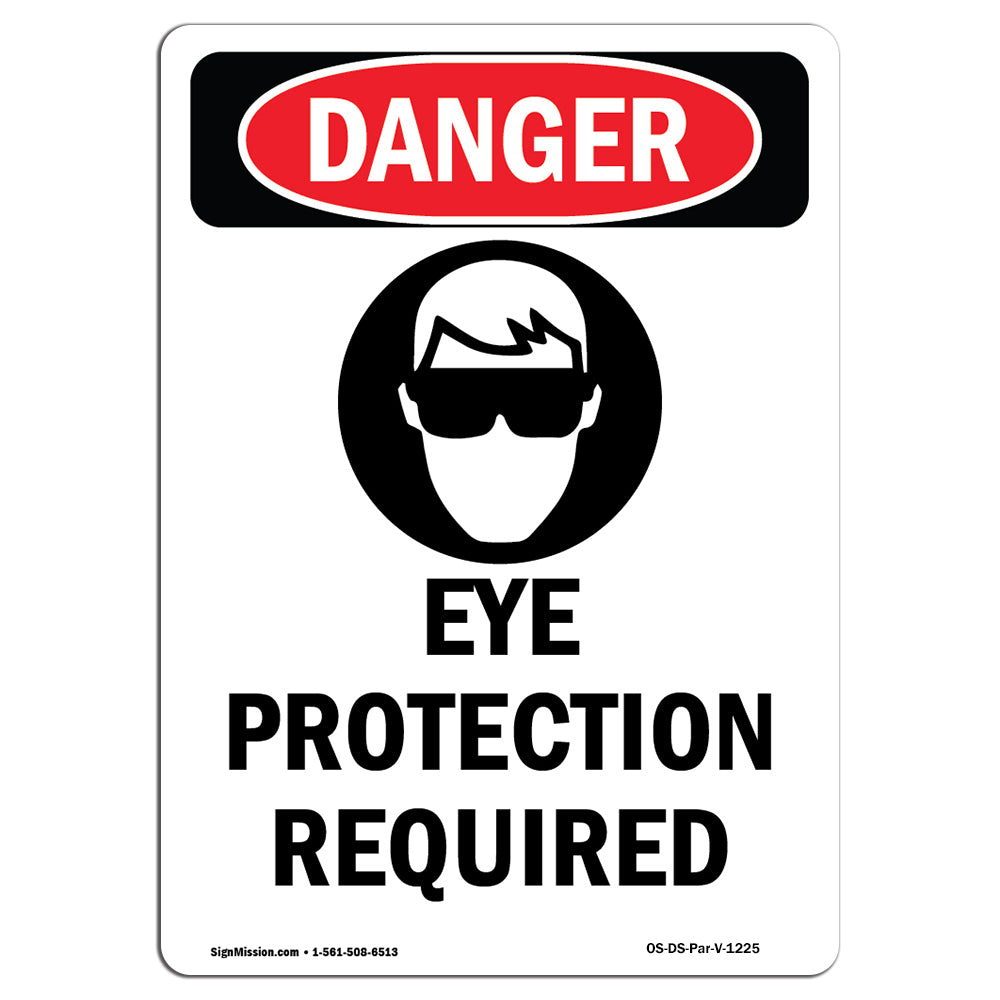 Eye Protection Required