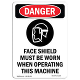 Face Shield Must Be Worn
