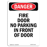 Fire Door No Parking In Front Of Door