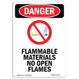 Flammable Materials No Open Flames