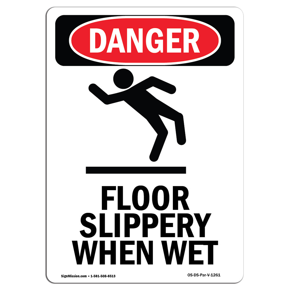 Floor Slippery When Wet