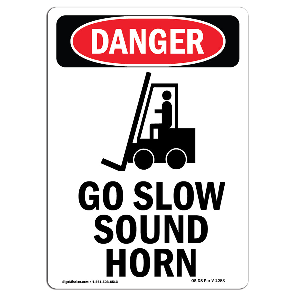 Go Slow Sound Horn
