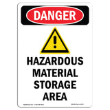 Hazardous Material Storage Area