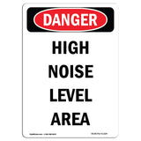 High Noise Level Area