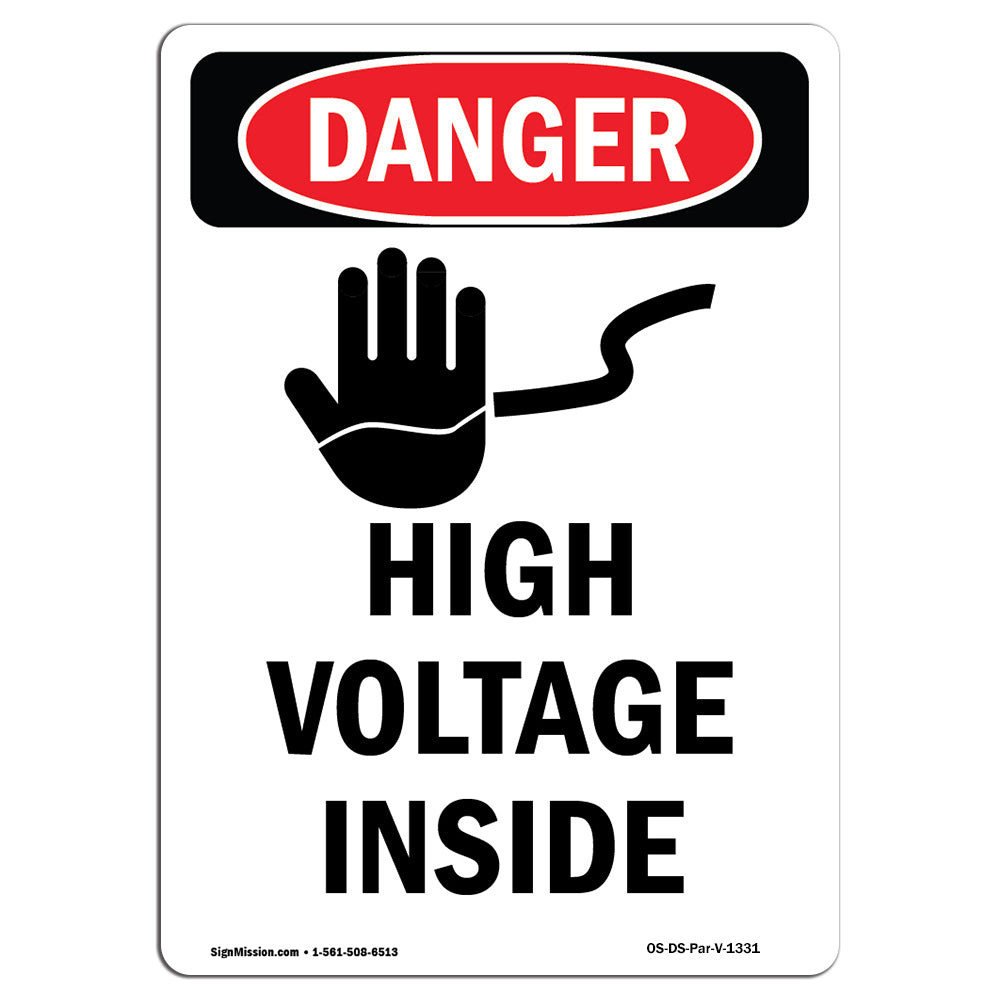 High Voltage Inside