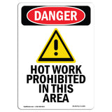 Hot Work Prohibited In This Area
